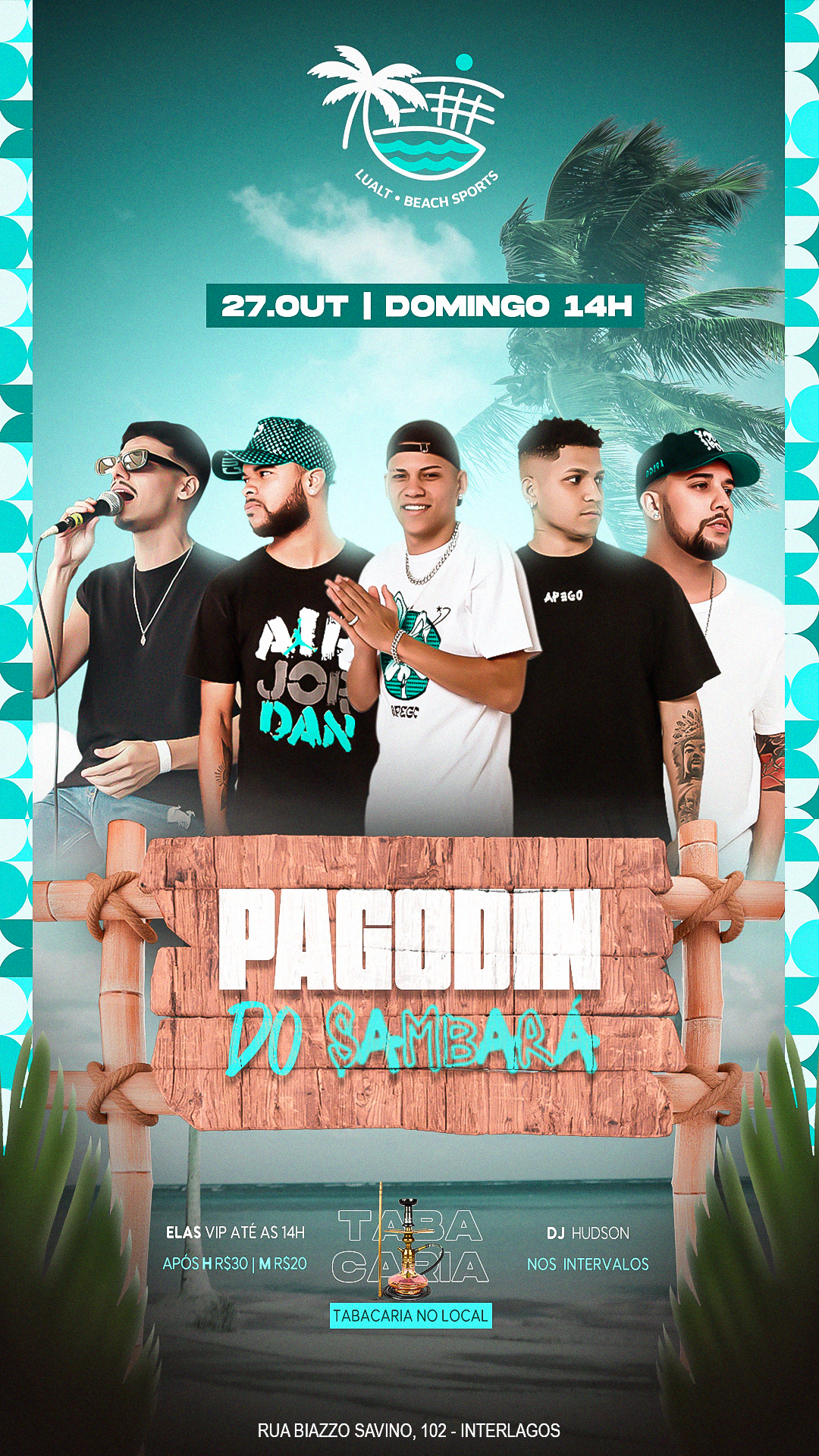 LUALT – Grupo sambará domingo 27 OUT