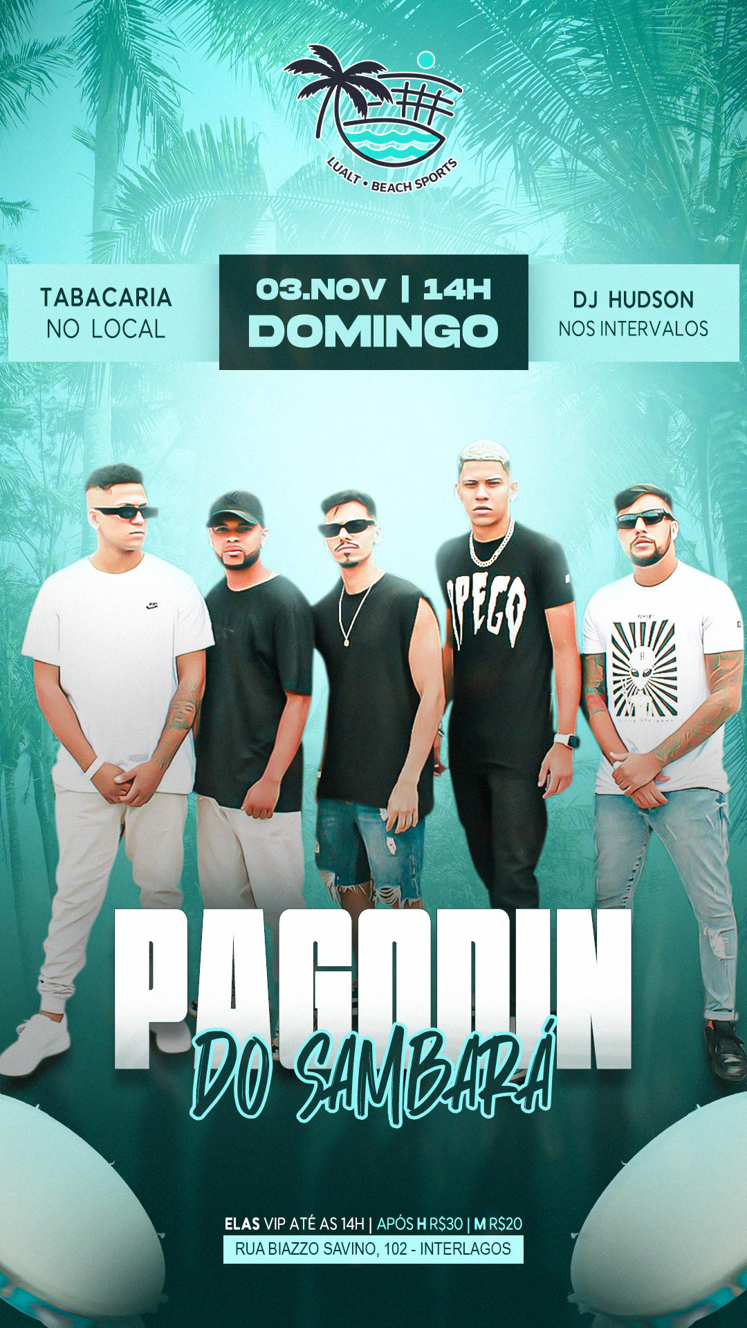 LUALT – Pagodin do sambará 03 NOV